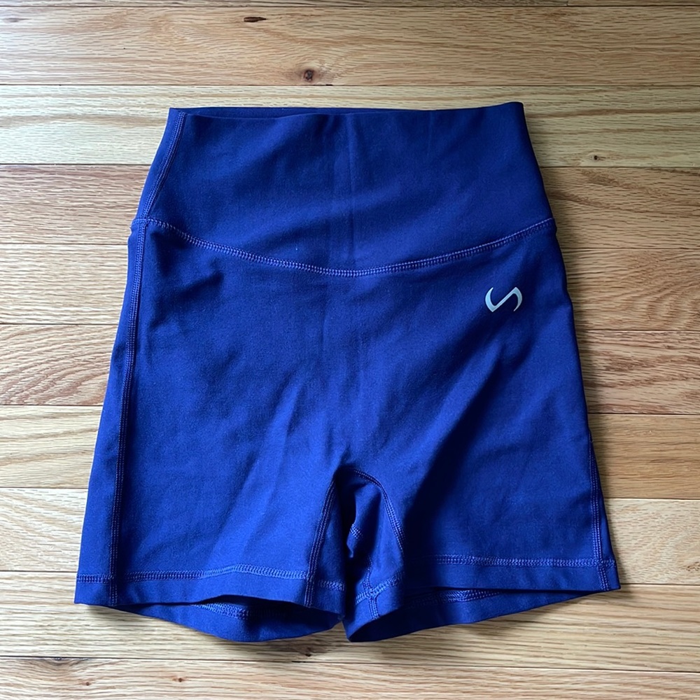 TLF shorts deep purple size small